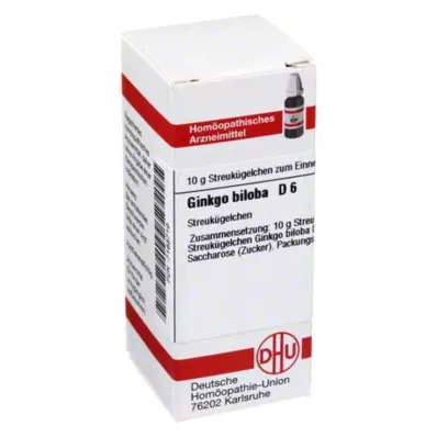 DHU Ginkgo biloba D 6 lodītes, 10 g DHU Ginkgo biloba D 6 lodītes, 10 g