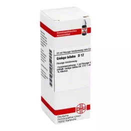 GINKGO BILOBA D 12 atšķaidījums, 20 ml