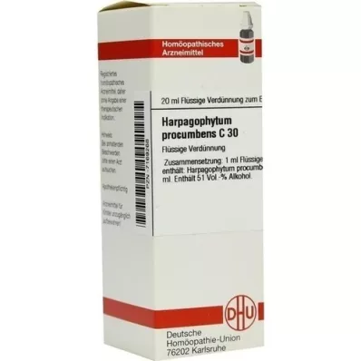 HARPAGOPHYTUM PROCUMBENS C 30 atšķaidījums, 20 ml