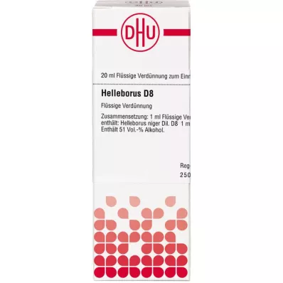 HELLEBORUS D 8 atšķaidījums, 20 ml