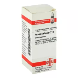 HEPAR SULFURIS C 10 lodītes, 10 g