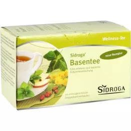 SIDROGA Wellness sārmainās tējas filtrēšanas maisiņš, 20X1,5 g