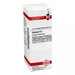 HIRUDO D 12 atšķaidījums, 20 ml