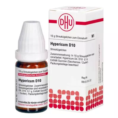 Hypericum D10 lodītes (10 g) Hypericum D10 lodītes (10 g)