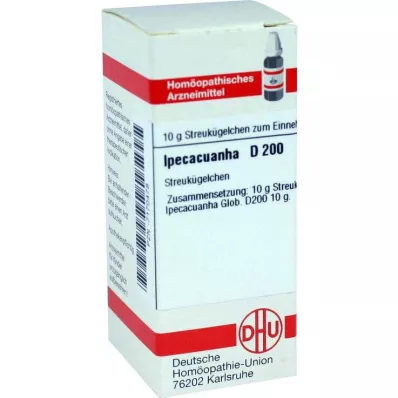 IPECACUANHA D 200 bumbiņas, 10 g IPECACUANHA D 200 bumbiņas, 10 g