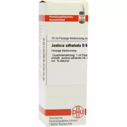 DHU Justicia adhatoda D 6 Atšķaidījums, 20 ml