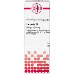 LACHESIS D 7 atšķaidījums, 20 ml