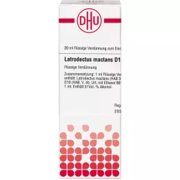 LATRODECTUS mactans D 10 atšķaidījums, 20 ml