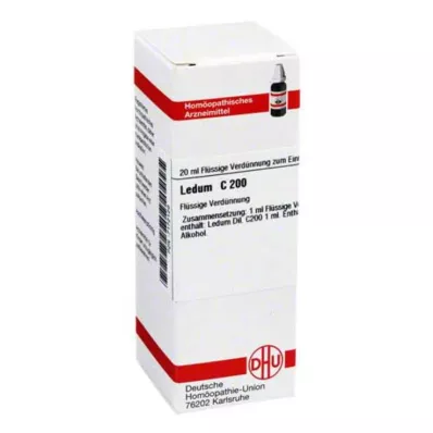 LEDUM C 200 atšķaidījums, 20 ml