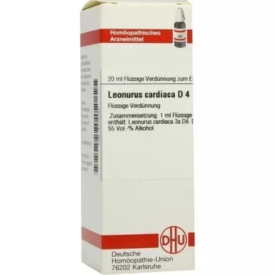 LEONURUS CARDIACA D 4 atšķaidījums, 20 ml