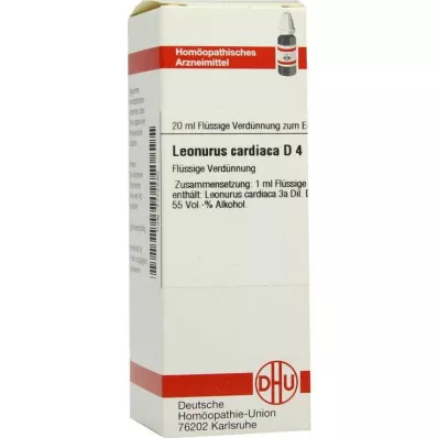 LEONURUS CARDIACA D 4 atšķaidījums, 20 ml LEONURUS CARDIACA D 4 atšķaidījums, 20 ml