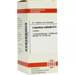 LESPEDEZA SIEBOLDII D 4 tabletes, 80 kapsulas