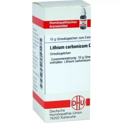 LITHIUM CARBONICUM C 30 bumbiņas, 10 g