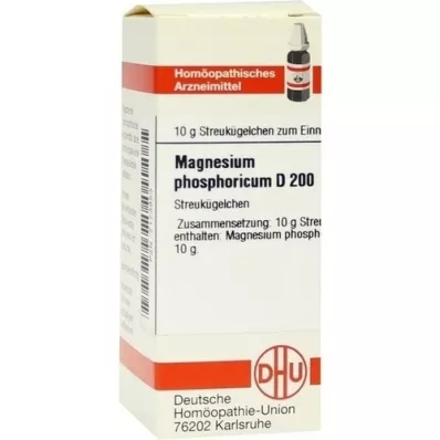 MAGNESIUM PHOSPHORICUM D 200 bumbiņas, 10 g