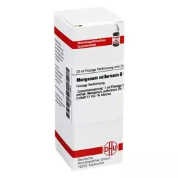 MANGANUM SULFURICUM D 6 atšķaidījums, 20 ml