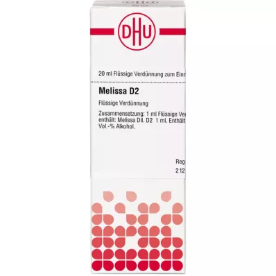 MELISSA D 2 atšķaidījums, 20 ml