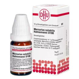 Merkūrijs Solubs.D100 globules Hahnemann (10 g)