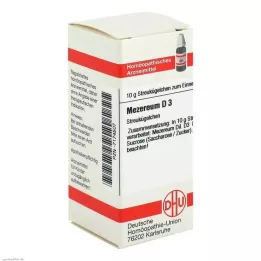MEZEREUM D 3 globules, 10 g
