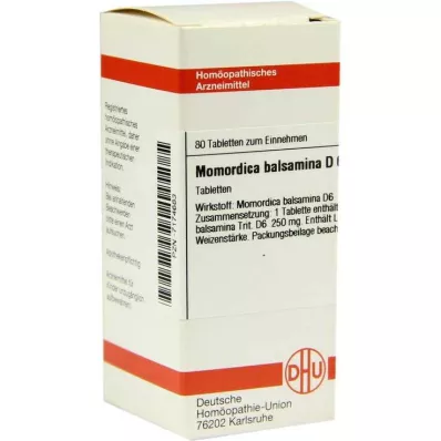 DHU Momordica Balsamina D 6 tabletes, 80 gab