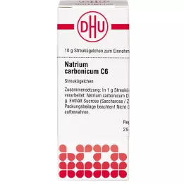 NATRIUM CARBONICUM C 6 lodītes, 10 g