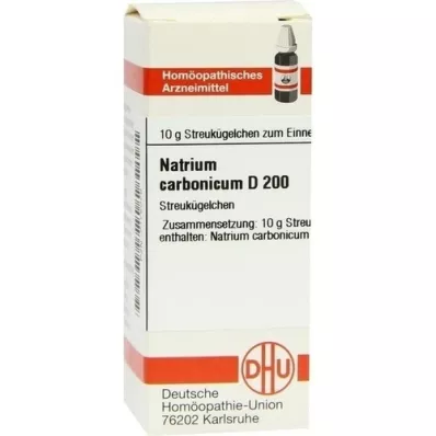 NATRIUM CARBONICUM D 200 bumbiņas, 10 g