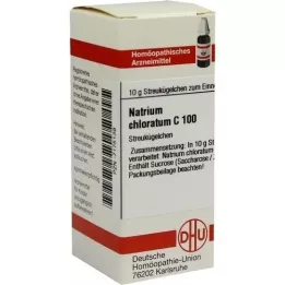 NATRIUM CHLORATUM C 100 bumbiņas, 10 g