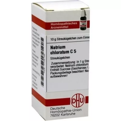NATRIUM CHLORATUM C 5 lodītes, 10 g