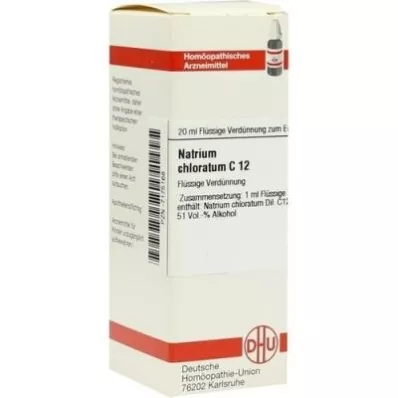 Sodium Chloratum C12 atšķaidījums (20 ml) Sodium Chloratum C12 atšķaidījums (20 ml)