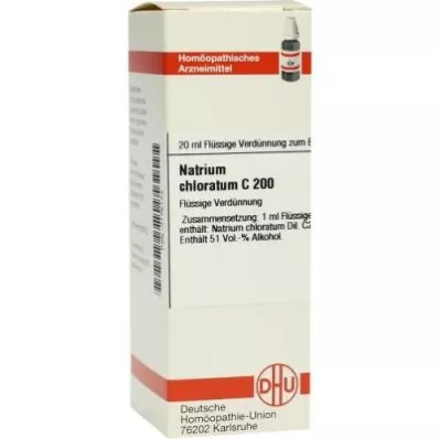 Nātrija hlorāts C200 atšķaidījums (20 ml) Nātrija hlorāts C200 atšķaidījums (20 ml)