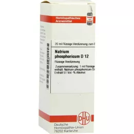 NATRIUM PHOSPHORICUM D 12 atšķaidījums, 20 ml
