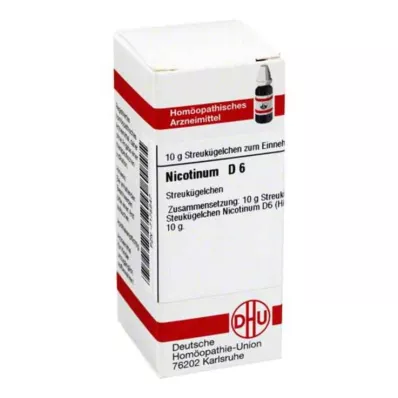 DHU Nikotīna D 6 lodītes, 10 g