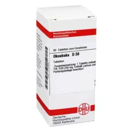 OKOUBAKA D 30 tabletes, 80 kapsulas