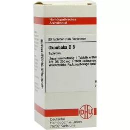 DHU Okoubaka D 8 tabletes, 80 gab