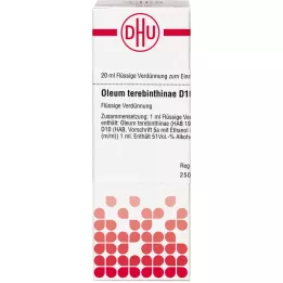 OLEUM TEREBINTHINAE D 10 atšķaidījums, 20 ml