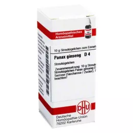 PANAX GINSENG D 4 globules, 10 g