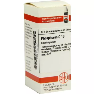 PHOSPHORUS C 10 lodītes, 10 g PHOSPHORUS C 10 lodītes, 10 g