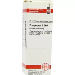 PHOSPHORUS C 200 atšķaidījums, 20 ml