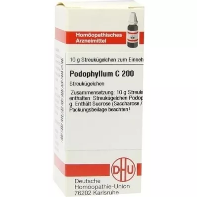 PODOPHYLLUM C 200 bumbiņas, 10 g