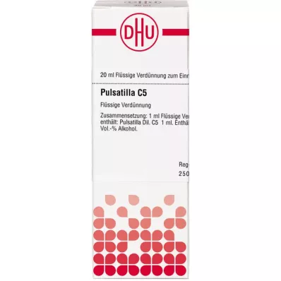 PULSATILLA C 5 atšķaidījums, 20 ml