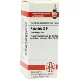 RATANHIA D 6 lodītes, 10 g