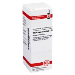 RHUS TOXICODENDRON C 200 atšķaidījums, 20 ml