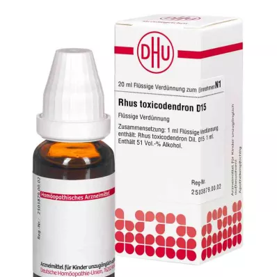 Rhus Tox.D15 atšķaidījums (20 ml) Rhus Tox.D15 atšķaidījums (20 ml)