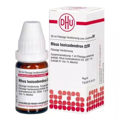 Rhus Tox.D200 atšķaidījums (20 ml) Rhus Tox.D200 atšķaidījums (20 ml)