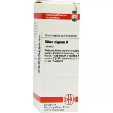 RIBES NIGRUM Mātes tinktūra, 20 ml RIBES NIGRUM Mātes tinktūra, 20 ml