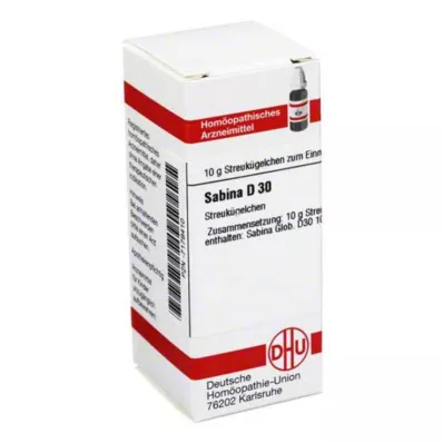 DHU Sabina D 30 lodītes, 10 g DHU Sabina D 30 lodītes, 10 g