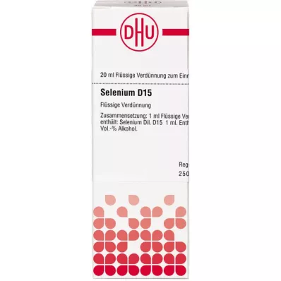 SELENIUM D 15 atšķaidījums, 20 ml