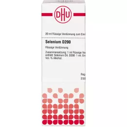 SELENIUM D 200 atšķaidījums, 20 ml