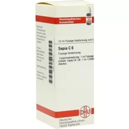 SEPIA C 6 atšķaidījums, 20 ml