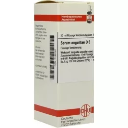 SERUM ANGUILLAE D 6 atšķaidījums, 20 ml