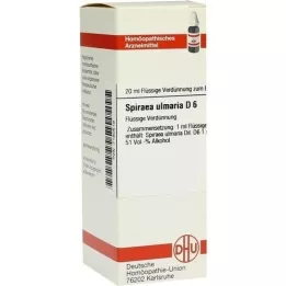 SPIRAEA ULMARIA D 6 atšķaidījums, 20 ml